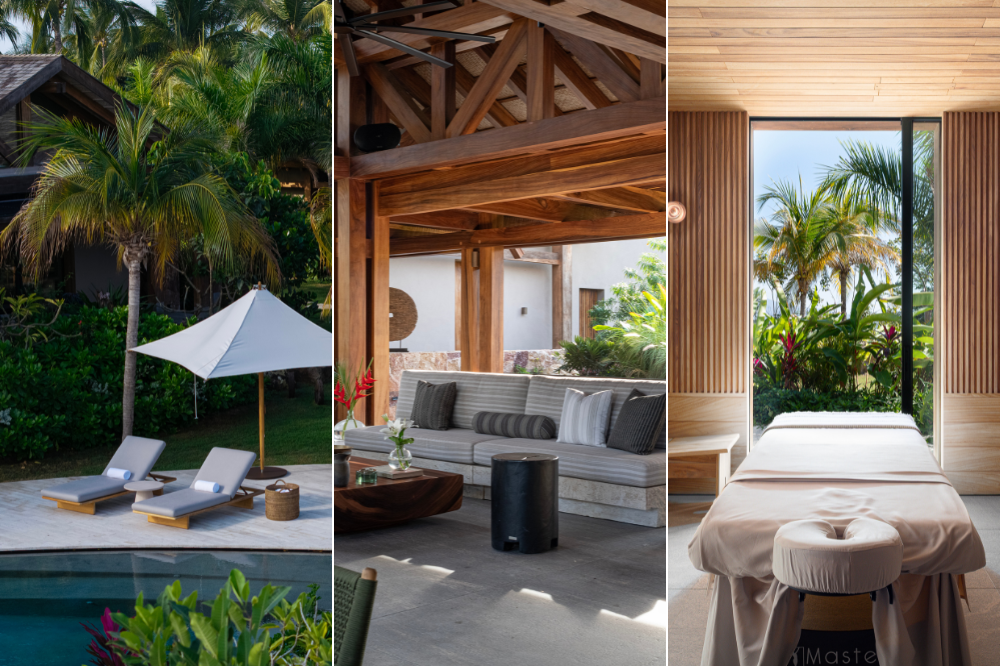 Modern indoor TV lounge designed for family connection and retreat within the main residence.