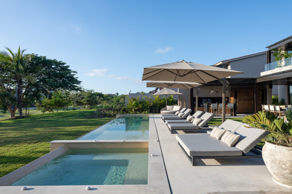 Ultra-private oceanfront sanctuary in Punta Mita near the Bahia golf course with high-end concierge service.